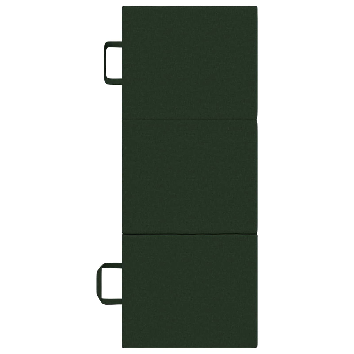 Divano Letto Pieghevole 75 x 63 x 45 cm Verde Scuro