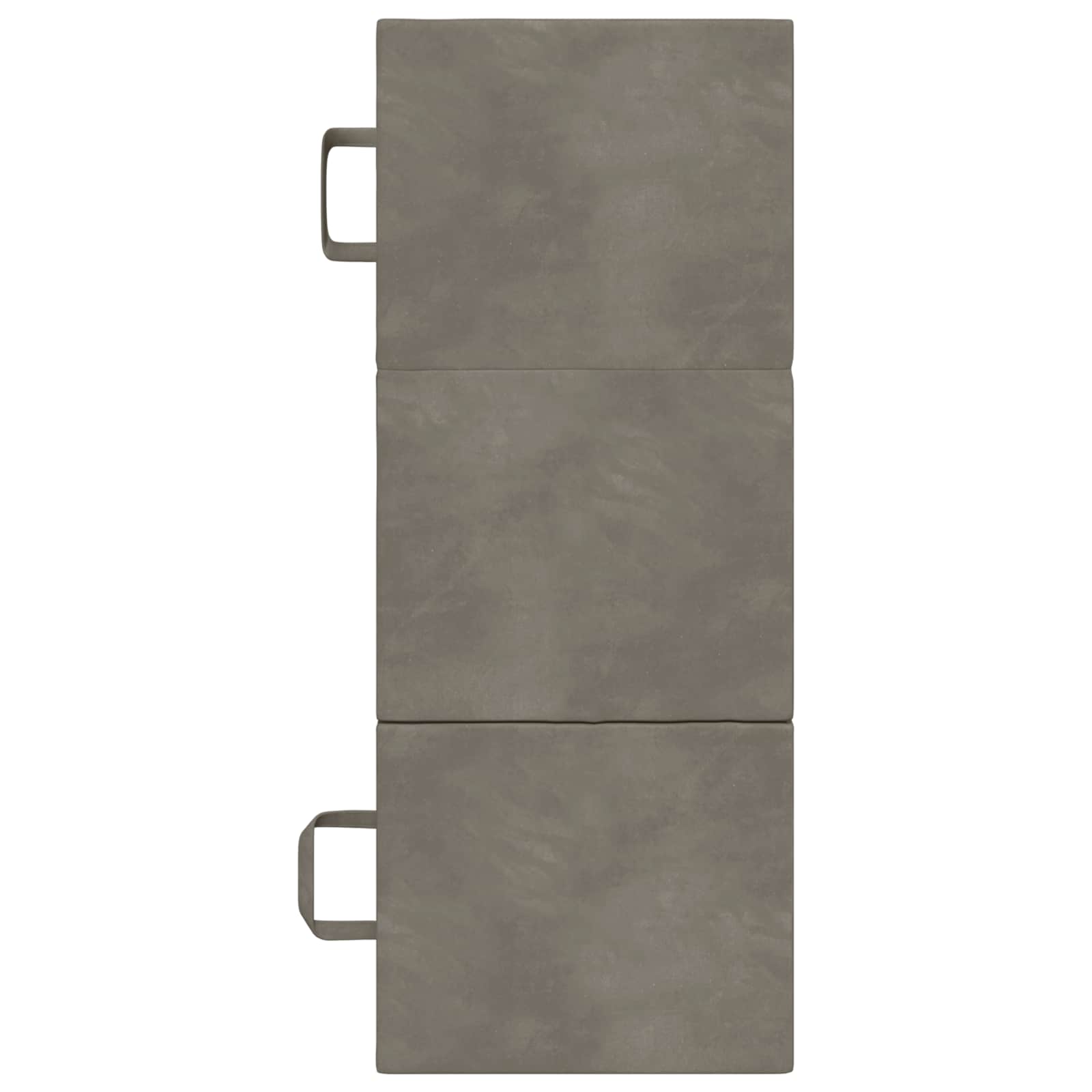 Divano Letto Pieghevole 75 x 63 x 45 cm Grigio Chiaro | homemem39