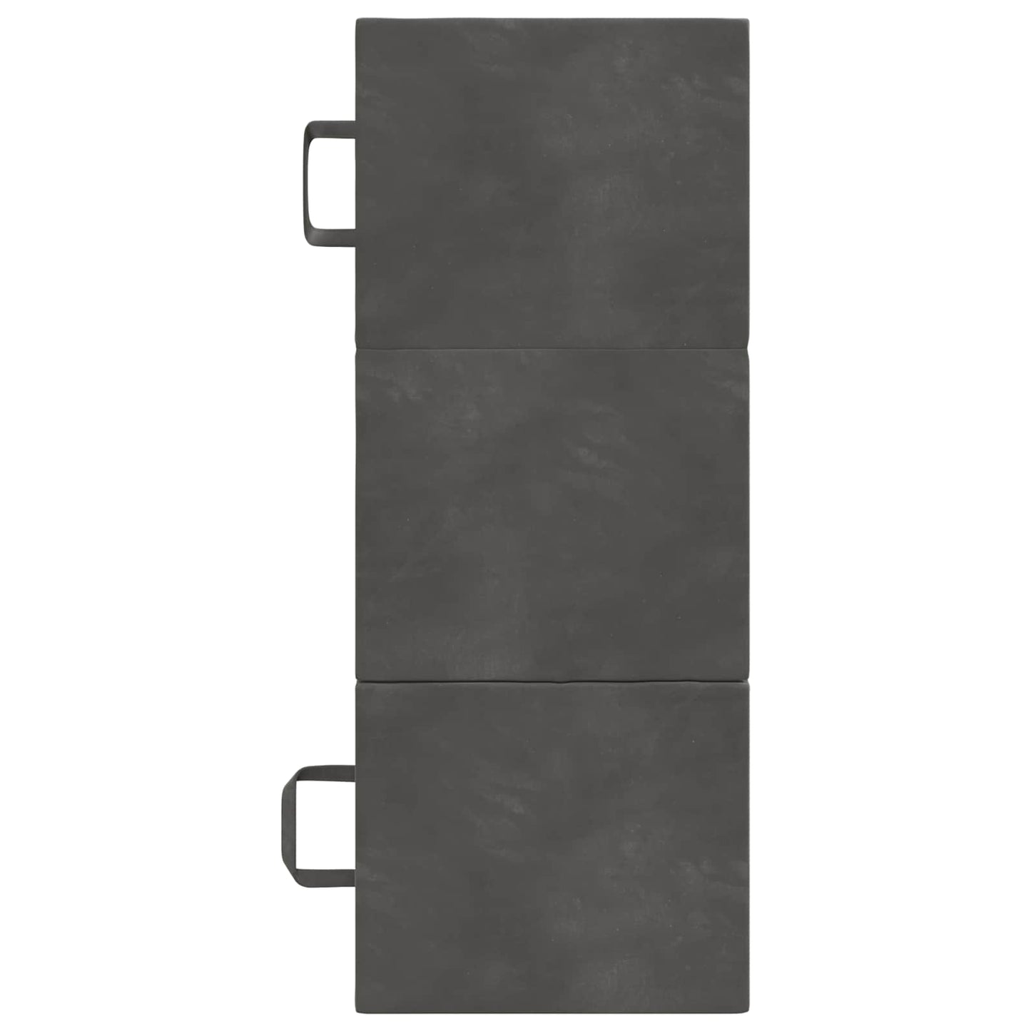 Divano Letto Pieghevole 75 x 63 x 45 cm Grigio Scuro | homemem39