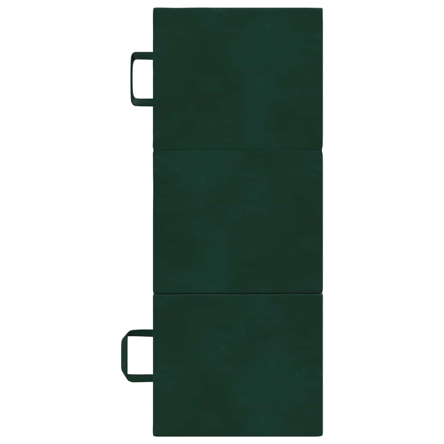Divano Letto Pieghevole 75 x 63 x 45 cm Verde Scuro | homemem39