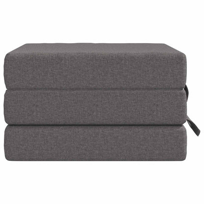 Divano Letto Pieghevole 90 x 63 x 45 cm Grigio Chiaro | homemem39
