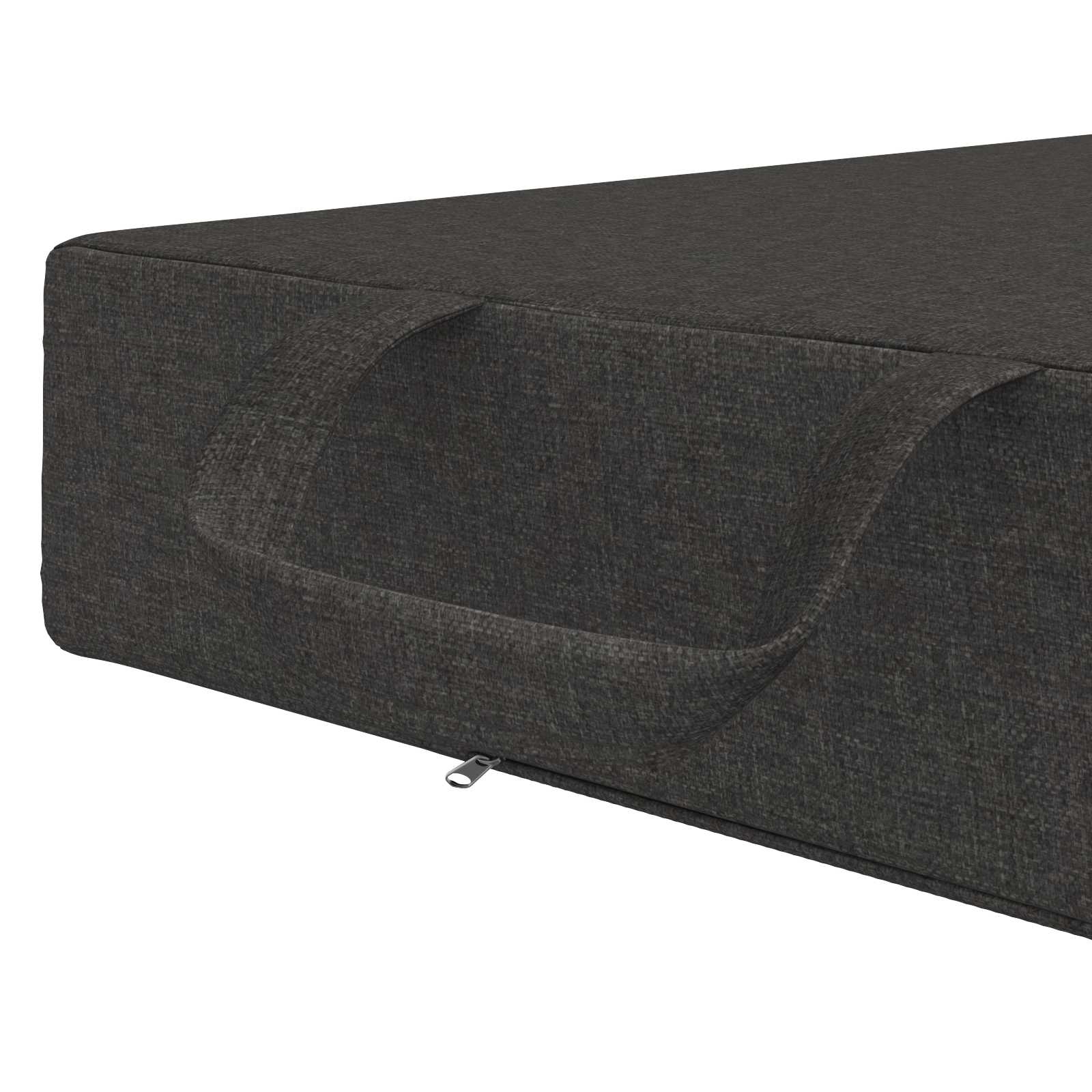 Divano Letto Pieghevole 90 x 63 x 45 cm Grigio Scuro | homemem39