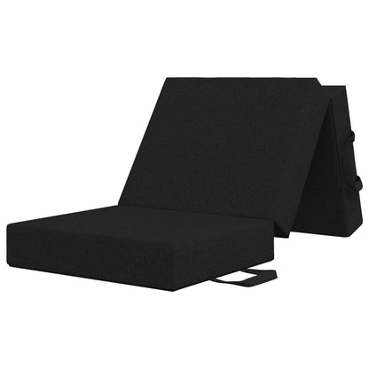 Divano Letto Pieghevole 90 x 63 x 45 cm Nero | homemem39