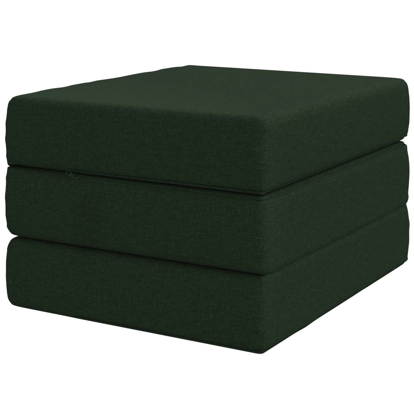 Divano Letto Pieghevole 90 x 63 x 45 cm Verde Scuro | homemem39