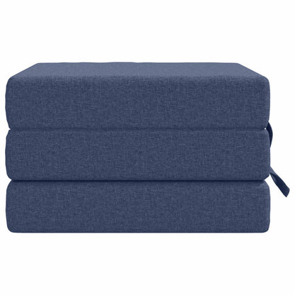 Divano Letto Pieghevole 90 x 63 x 45 cm Blu | homemem39