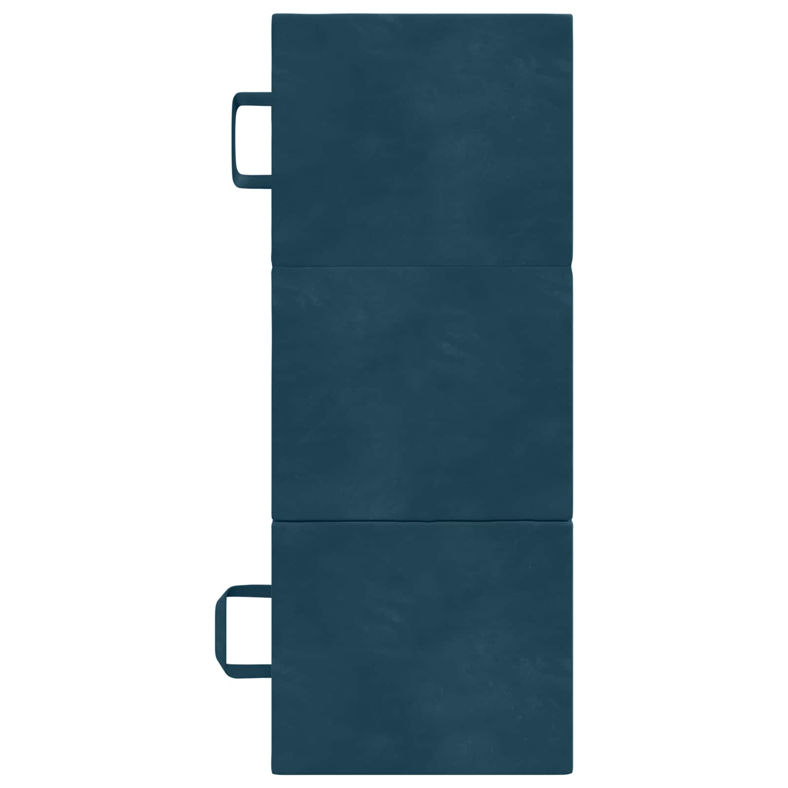 Divano Letto Pieghevole 90 x 63 x 45 cm Blu | homemem39