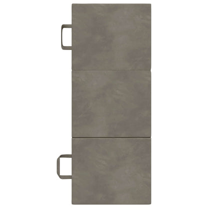 Divano Letto Pieghevole 90 x 63 x 45 cm Grigio Chiaro | homemem39