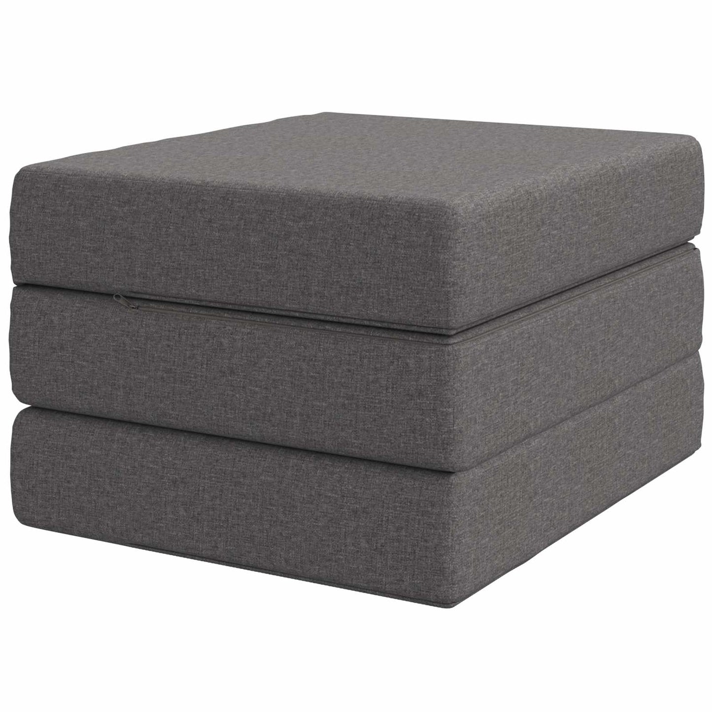 Divano Letto Pieghevole 75 x 67 x 45 cm Grigio Chiaro | homemem39