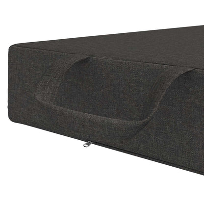 Divano Letto Pieghevole 75 x 67 x 45 cm Grigio Scuro | homemem39