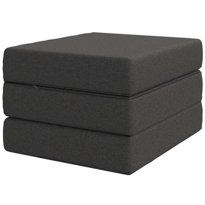Divano Letto Pieghevole 75 x 67 x 45 cm Grigio Scuro | homemem39