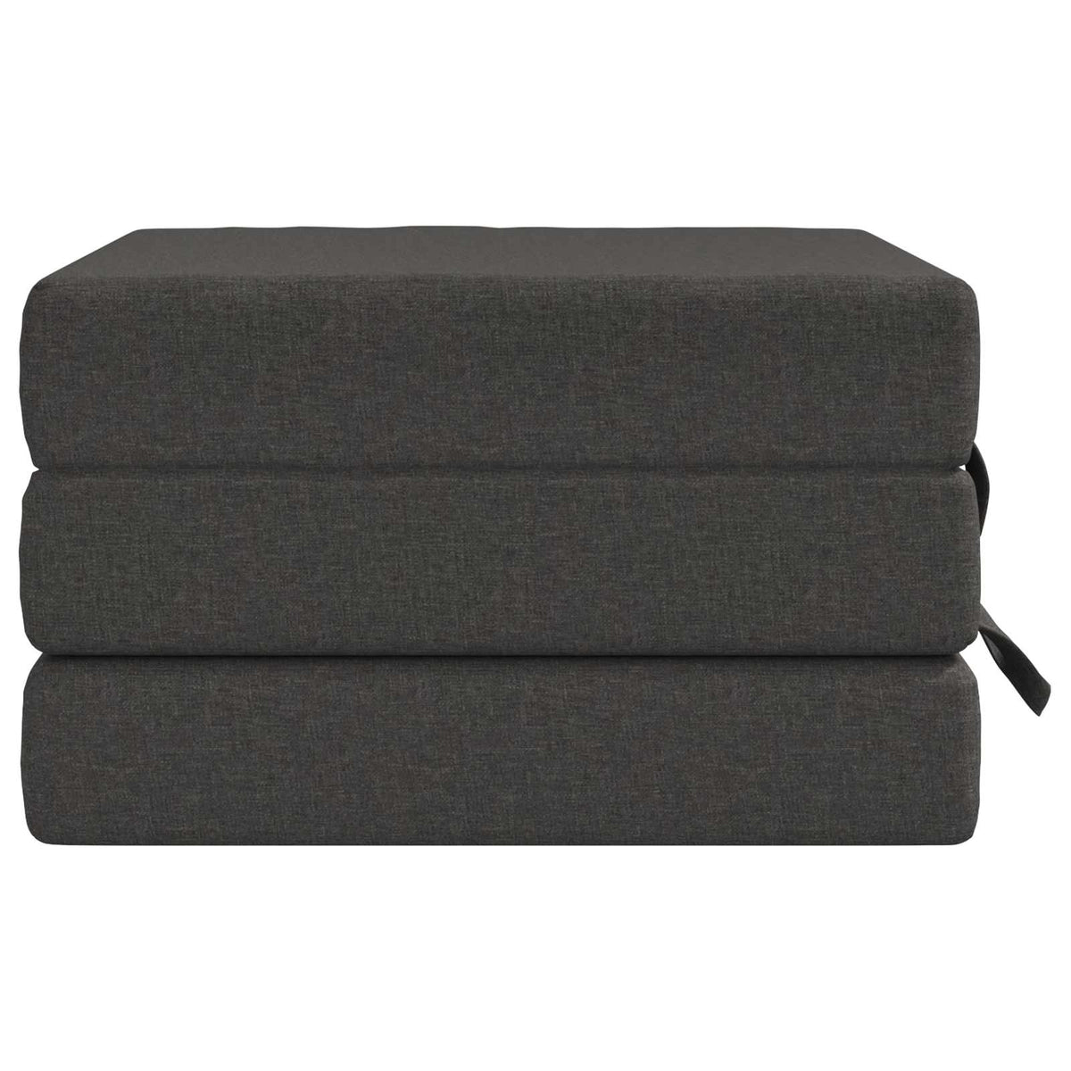 Divano Letto Pieghevole 75 x 67 x 45 cm Grigio Scuro