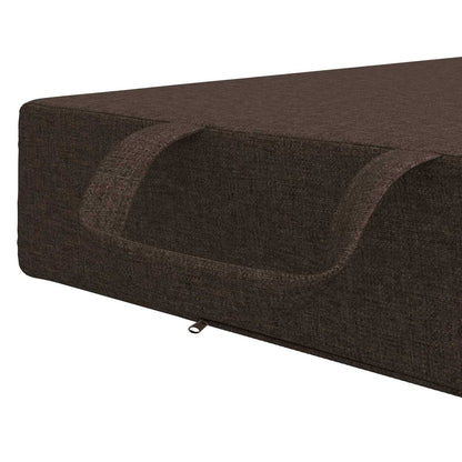 Divano Letto Pieghevole 75 x 67 x 45 cm Tortora | homemem39