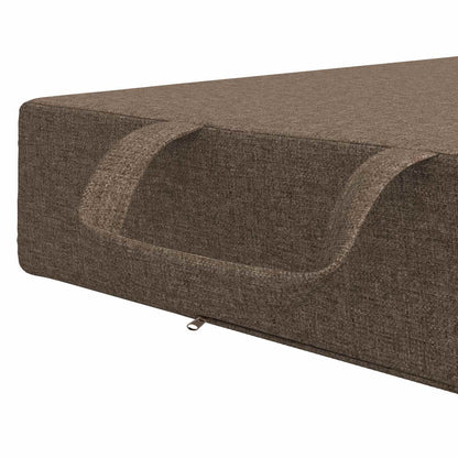 Divano Letto Pieghevole 75 x 67 x 45 cm Tortora