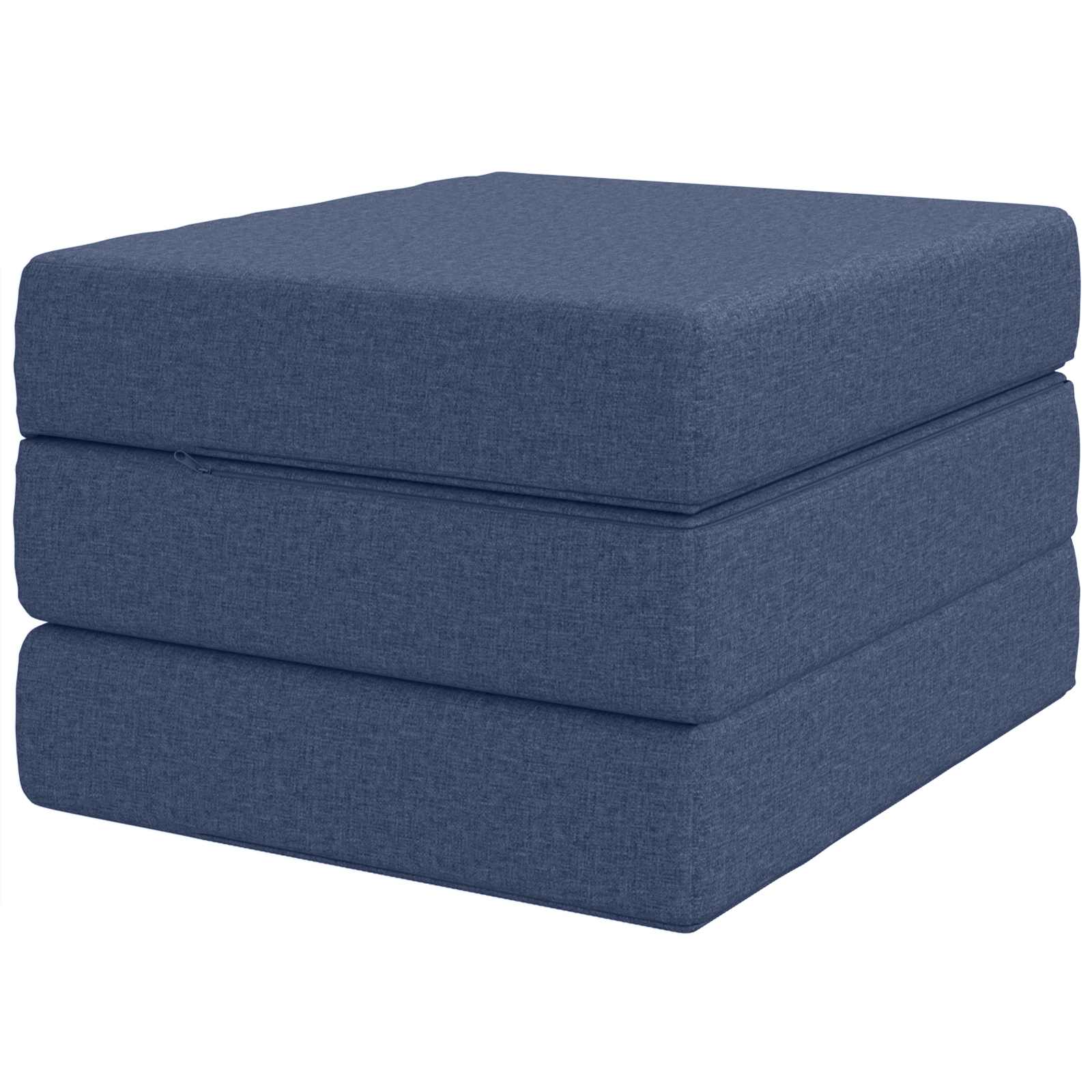 Divano Letto Pieghevole 75 x 67 x 45 cm Blu | homemem39
