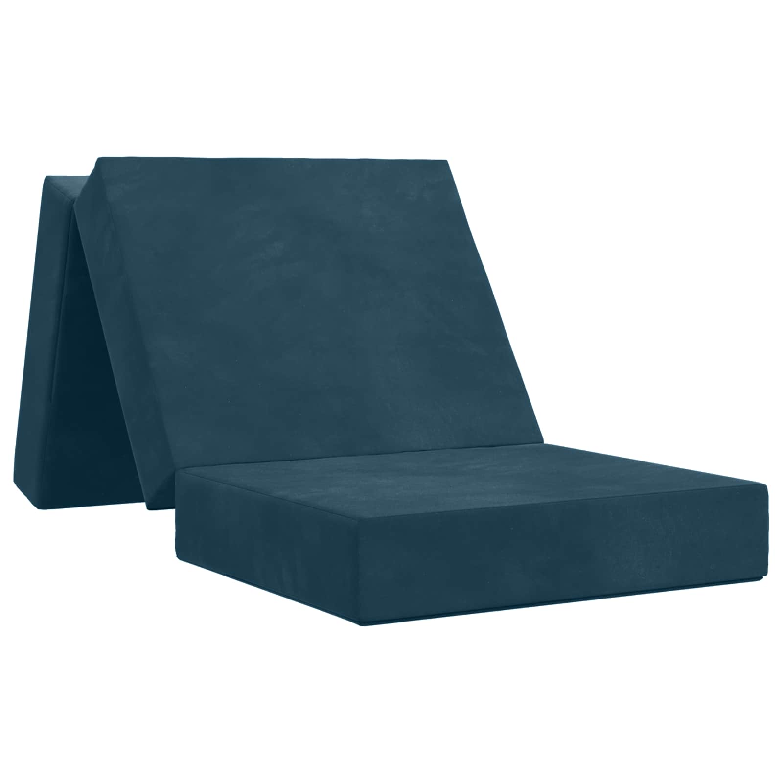 Divano Letto Pieghevole 75 x 67 x 45 cm Blu | homemem39