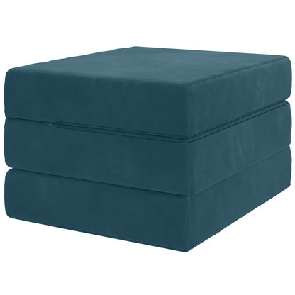 Divano Letto Pieghevole 75 x 67 x 45 cm Blu | homemem39
