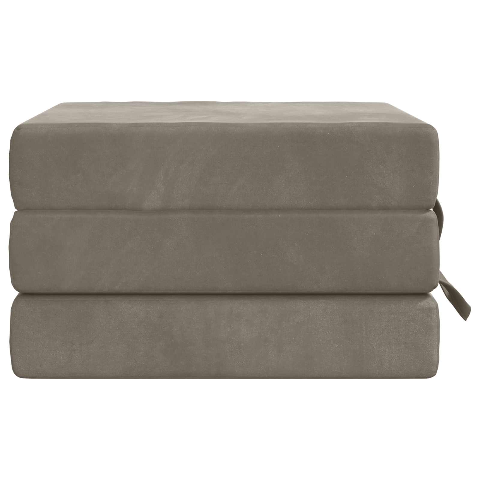 Divano Letto Pieghevole 75 x 67 x 45 cm Grigio Chiaro | homemem39