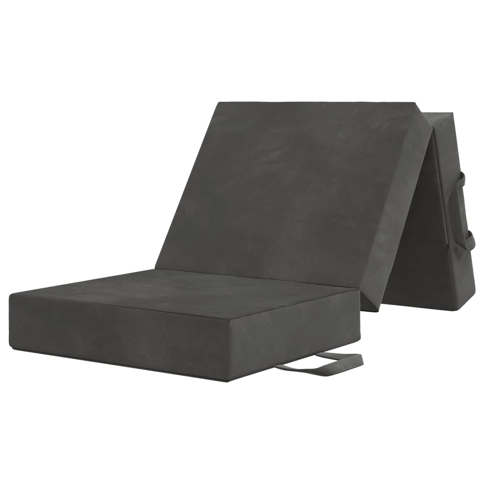 Divano Letto Pieghevole 75 x 67 x 45 cm Grigio Scuro | homemem39