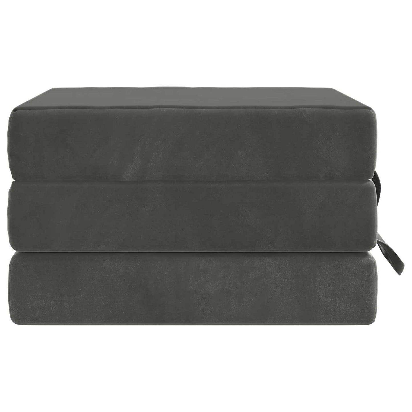 Divano Letto Pieghevole 75 x 67 x 45 cm Grigio Scuro | homemem39