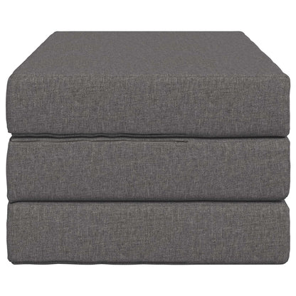 Divano Letto Pieghevole 80 x 67 x 45 cm Grigio Chiaro | homemem39
