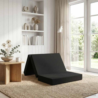 Divano Letto Pieghevole 80 x 67 x 45 cm Nero | homemem39