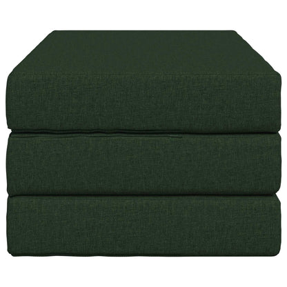 Divano Letto Pieghevole 80 x 67 x 45 cm Verde Scuro | homemem39
