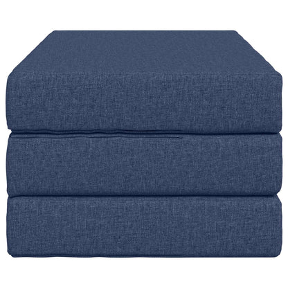 Divano Letto Pieghevole 80 x 67 x 45 cm Blu