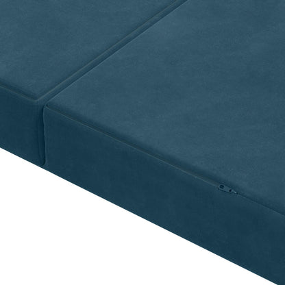 Divano Letto Pieghevole 80 x 67 x 45 cm Blu | homemem39
