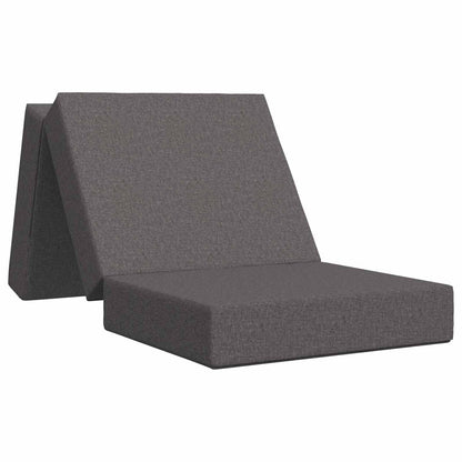 Divano Letto Pieghevole 90 x 67 x 45 cm Grigio Chiaro