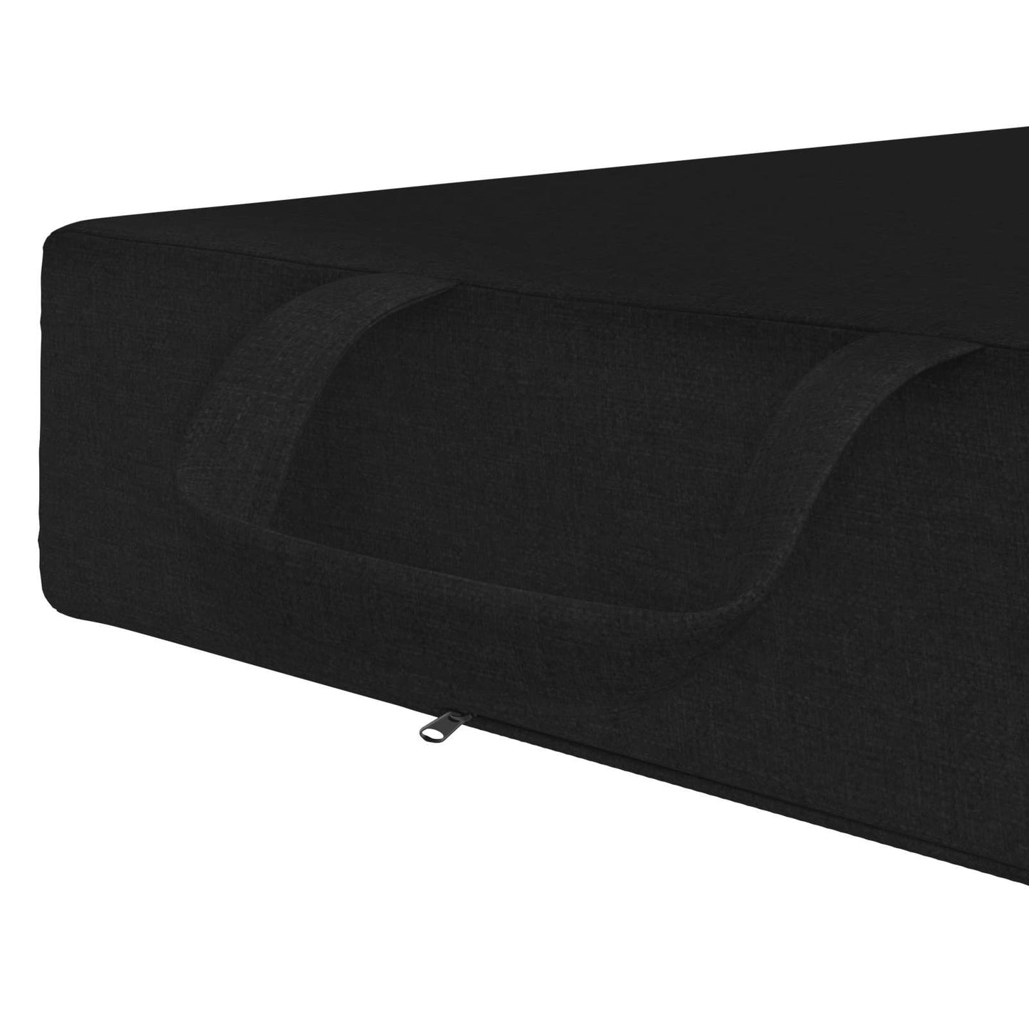 Divano Letto Pieghevole 90 x 67 x 45 cm Nero | homemem39