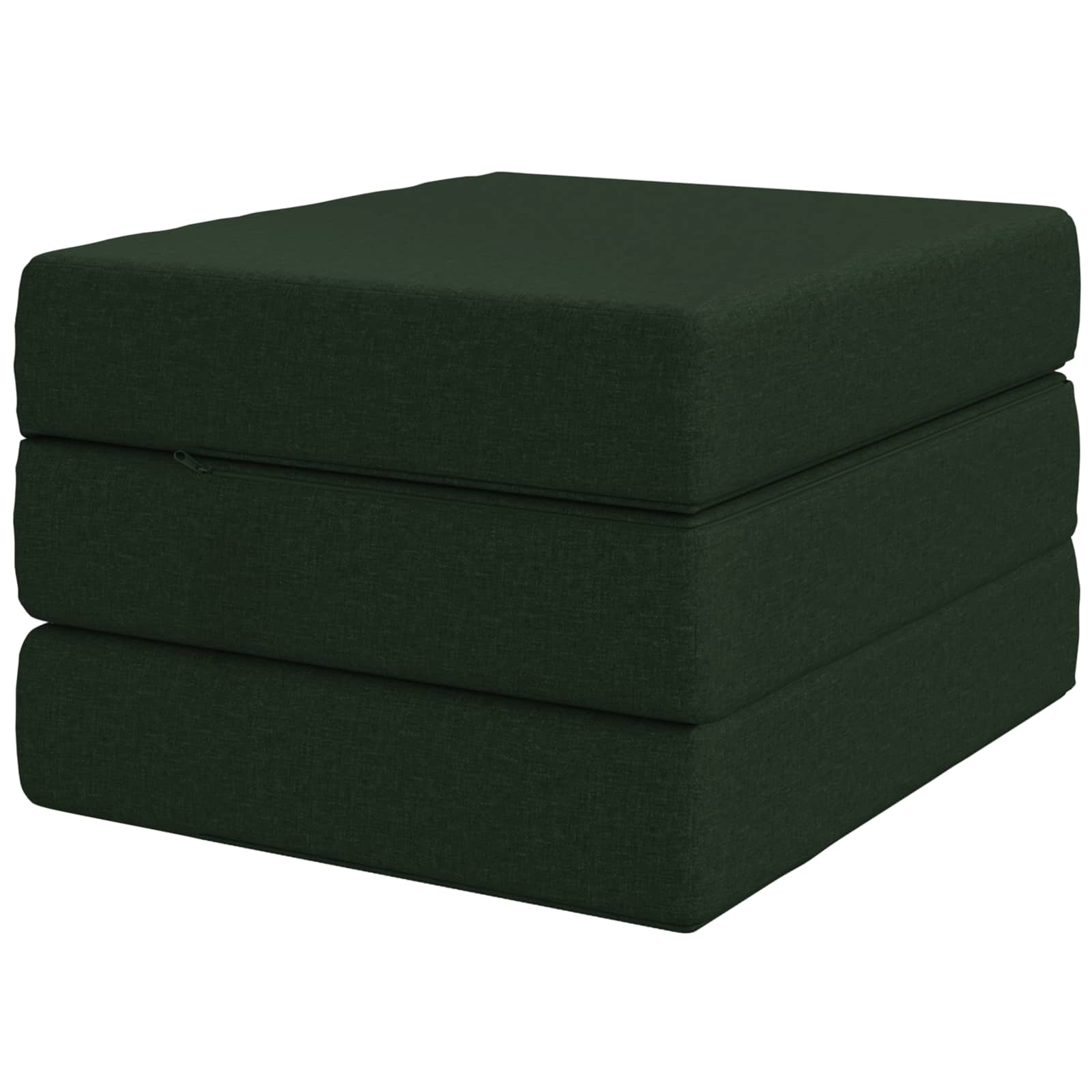 Divano Letto Pieghevole 90 x 67 x 45 cm Verde Scuro | homemem39