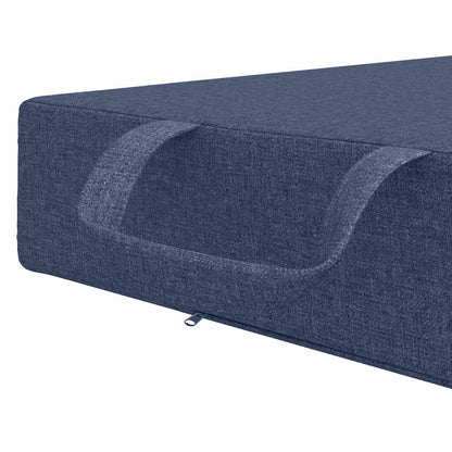 Divano Letto Pieghevole 90 x 67 x 45 cm Blu | homemem39