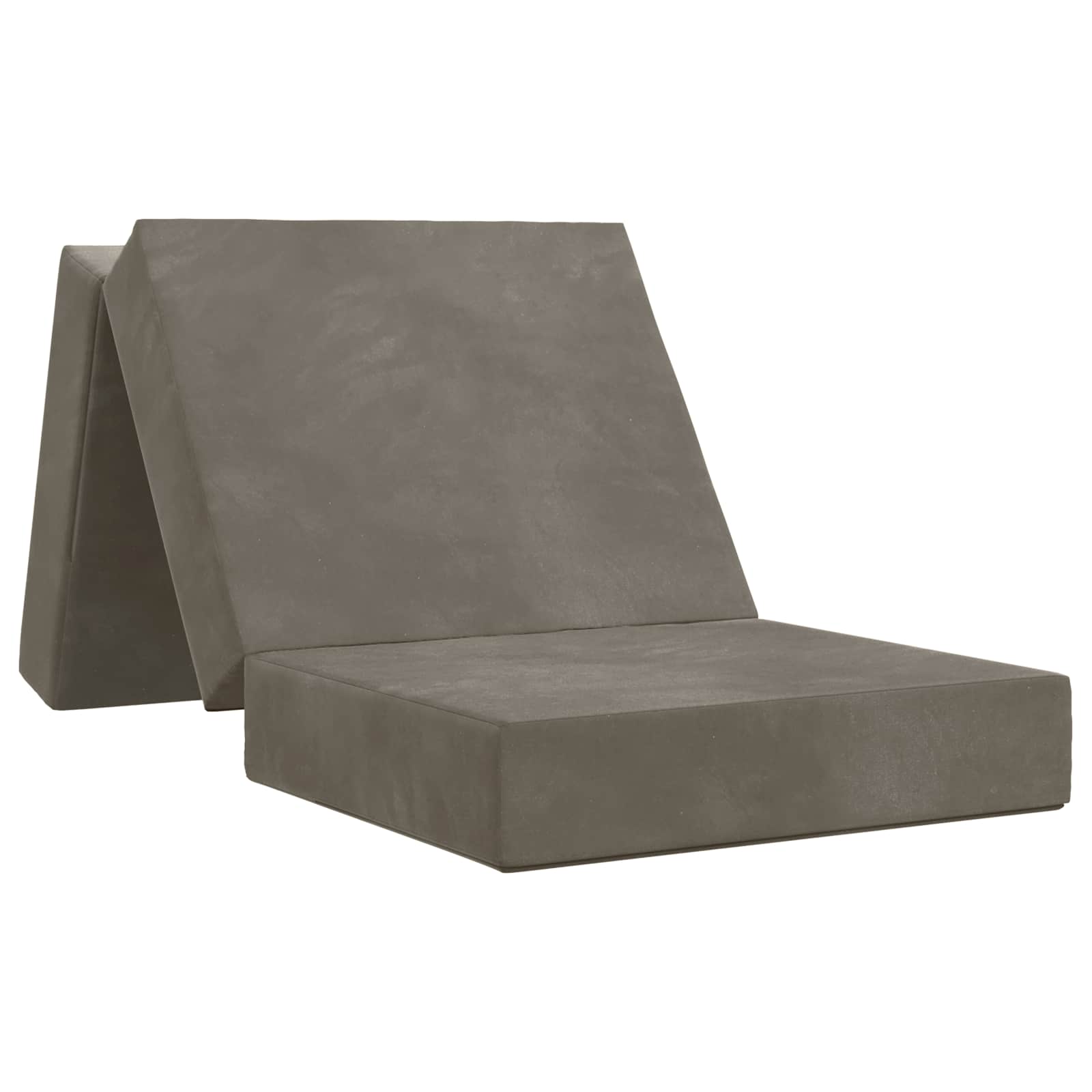 Divano Letto Pieghevole 90 x 67 x 45 cm Grigio Chiaro | homemem39