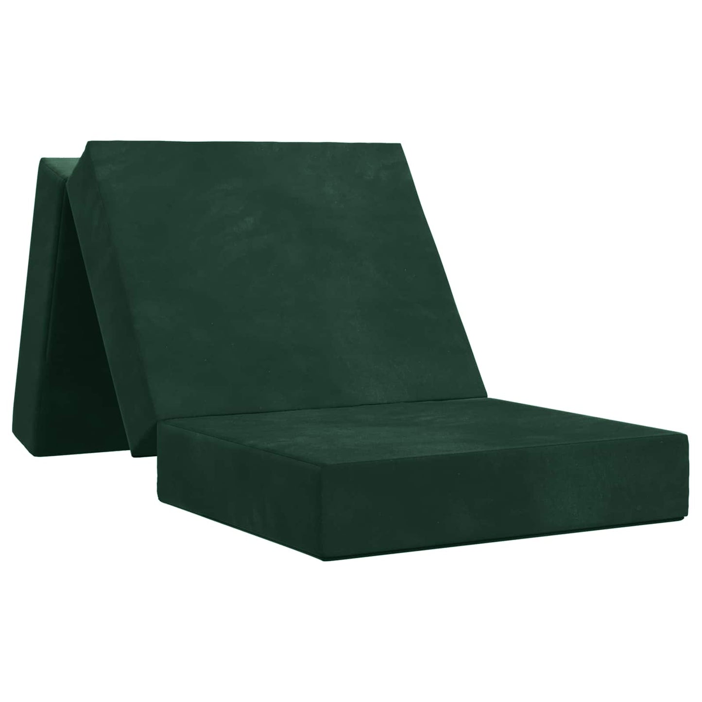 Divano Letto Pieghevole 90 x 67 x 45 cm Verde Scuro | homemem39
