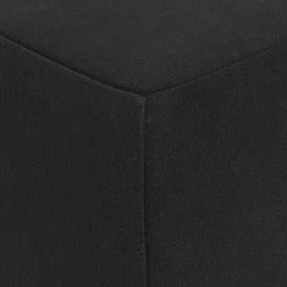Divano Letto Pieghevole 90 x 67 x 45 cm Nero | homemem39
