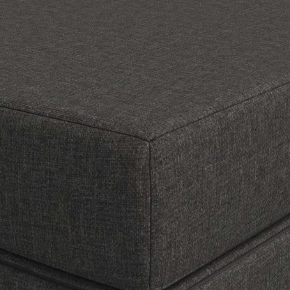 Divano Letto Pieghevole 100 x 67 x 45 cm Grigio Scuro | homemem39