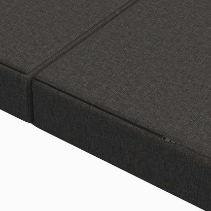 Divano Letto Pieghevole 100 x 67 x 45 cm Grigio Scuro | homemem39