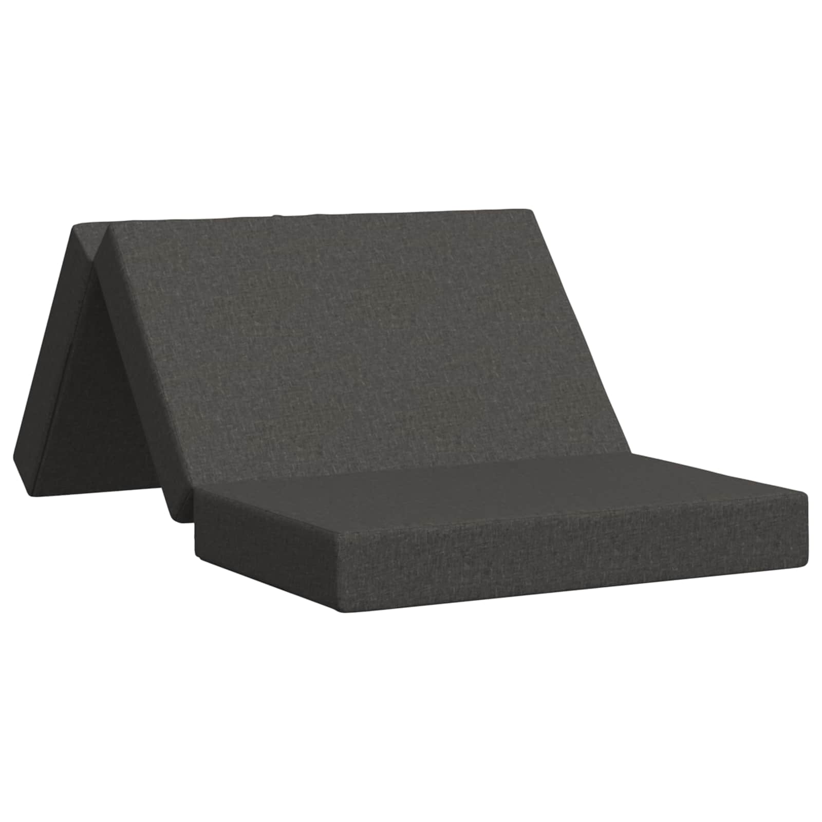 Divano Letto Pieghevole 100 x 67 x 45 cm Grigio Scuro | homemem39