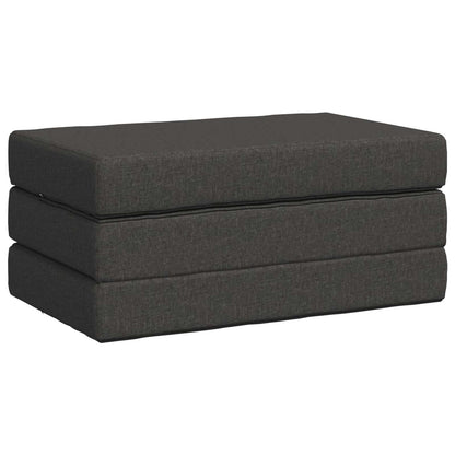 Divano Letto Pieghevole 100 x 67 x 45 cm Grigio Scuro | homemem39