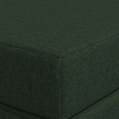 Divano Letto Pieghevole 100 x 67 x 45 cm Verde Scuro | homemem39