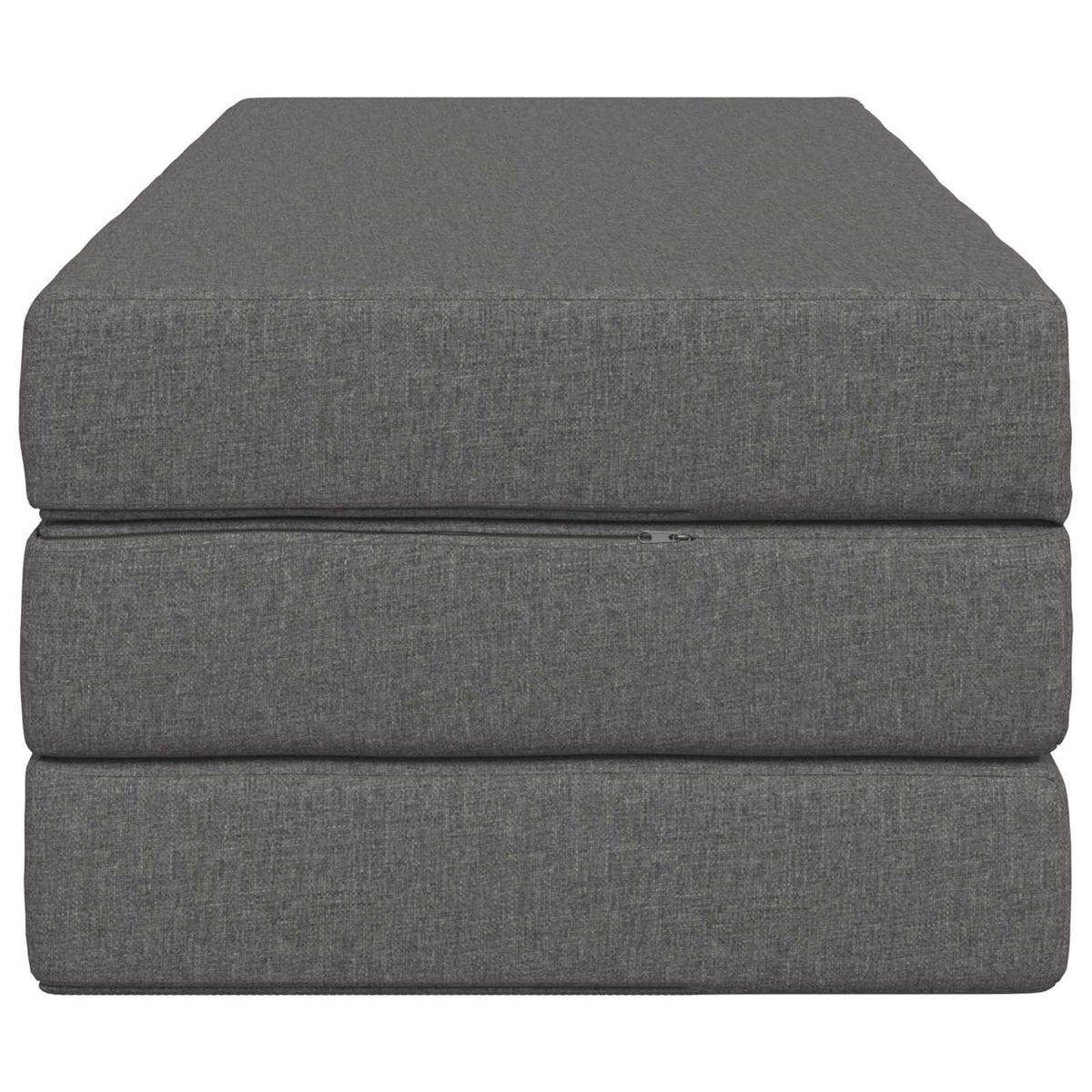 Divano Letto Pieghevole 120 x 67 x 45 cm Grigio Chiaro