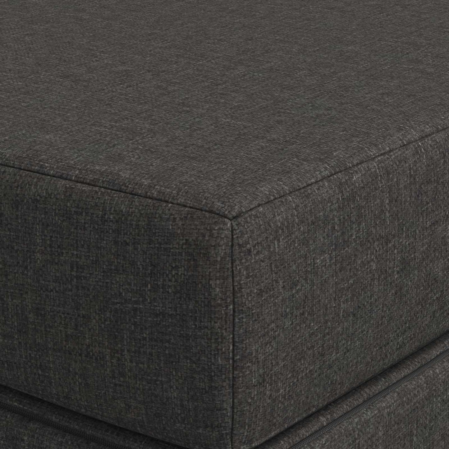 Divano Letto Pieghevole 120 x 67 x 45 cm Grigio Scuro | homemem39