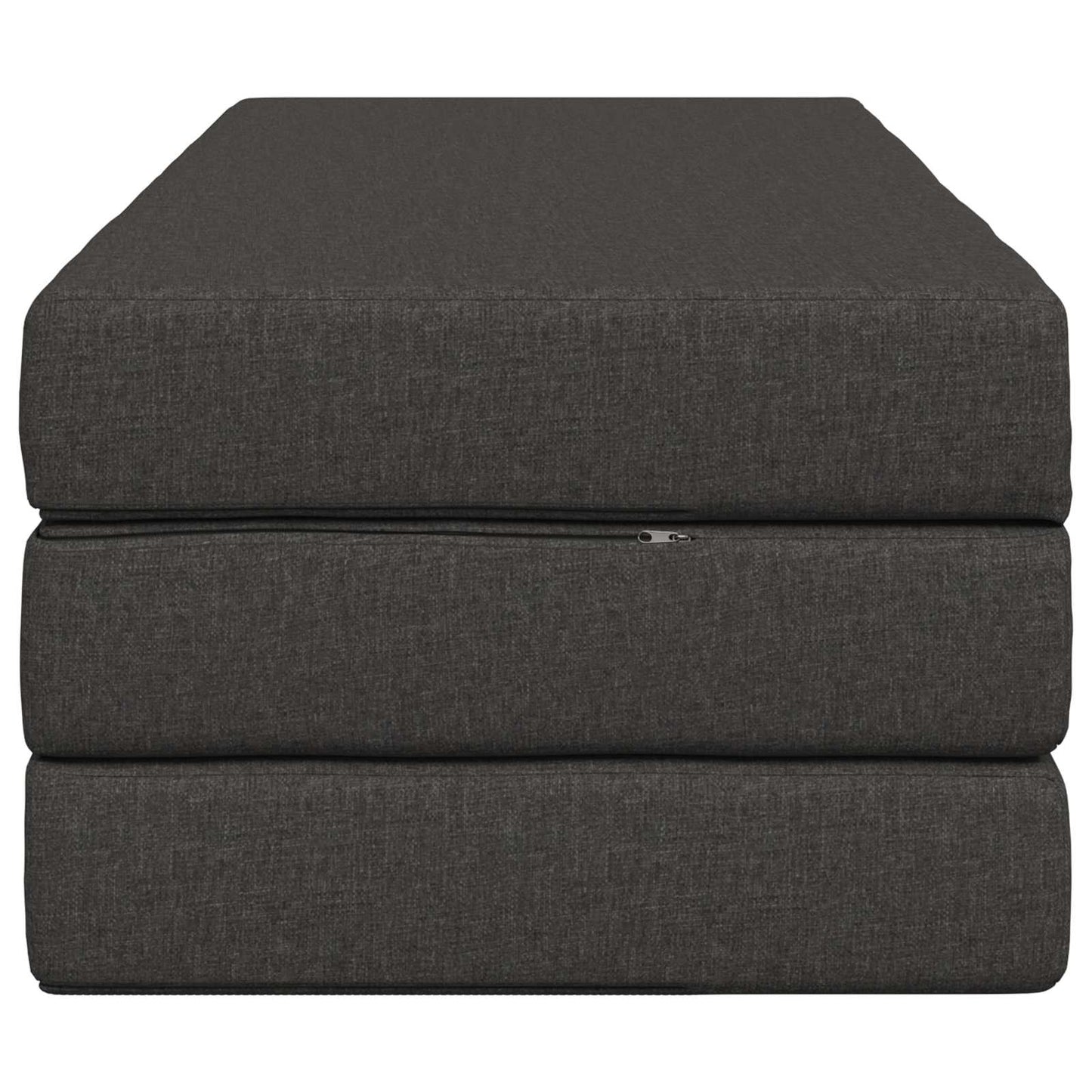 Divano Letto Pieghevole 120 x 67 x 45 cm Grigio Scuro | homemem39