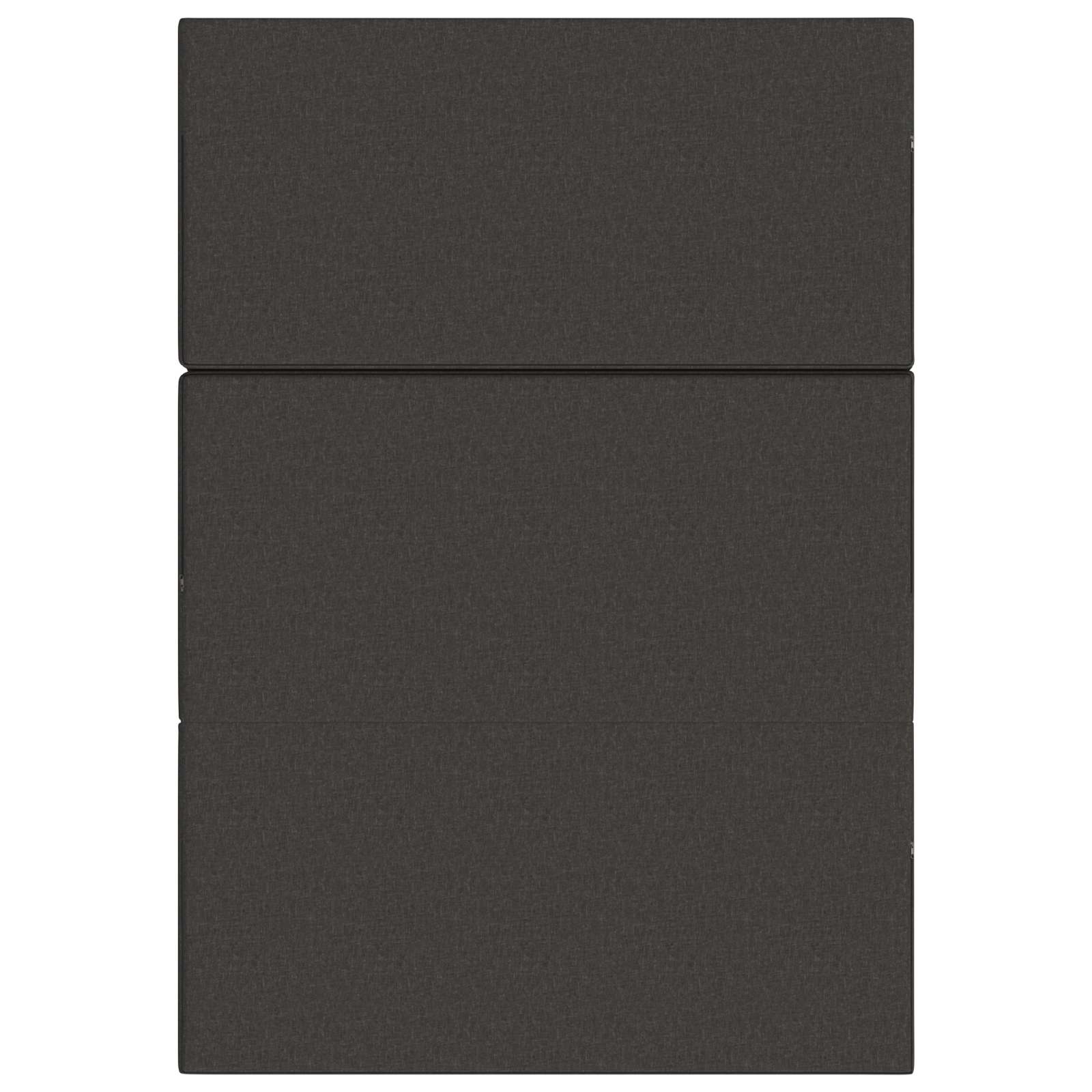 Divano Letto Pieghevole 120 x 67 x 45 cm Grigio Scuro | homemem39