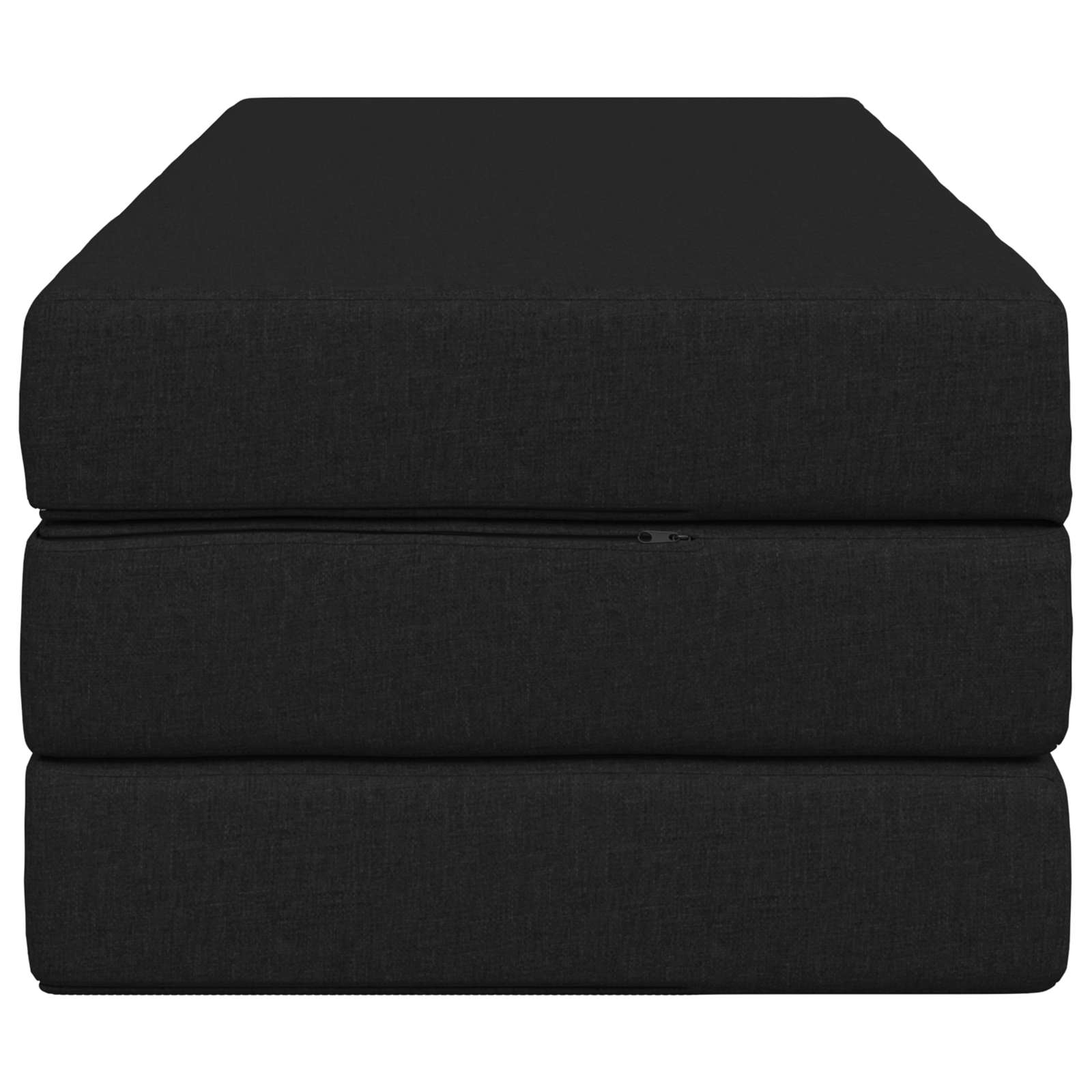 Divano Letto Pieghevole 120 x 67 x 45 cm Nero | homemem39