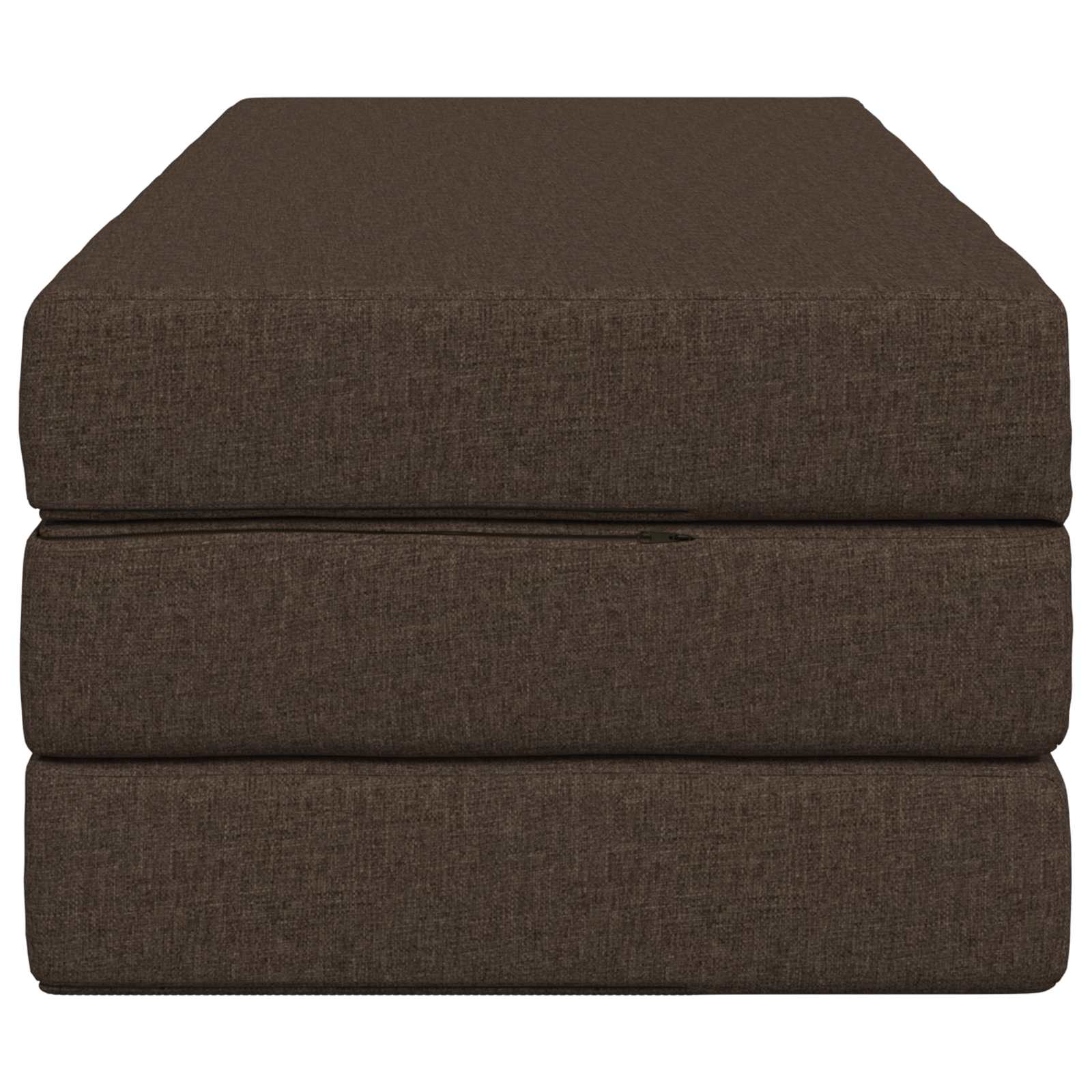 Divano Letto Pieghevole 120 x 67 x 45 cm Tortora | homemem39