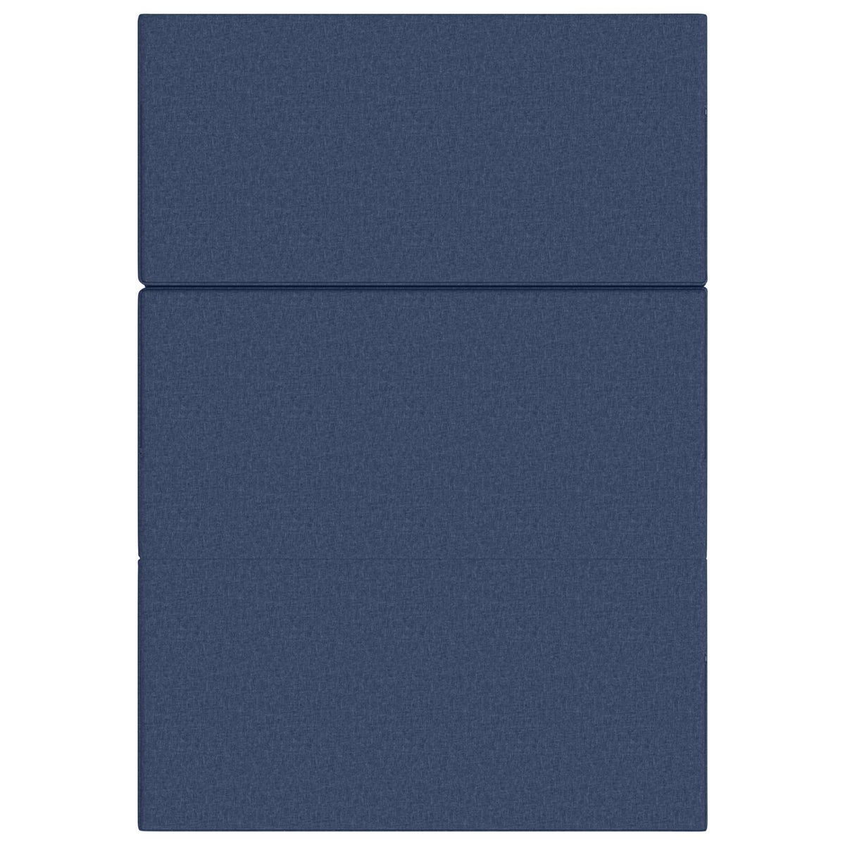 Divano Letto Pieghevole 120 x 67 x 45 cm Blu