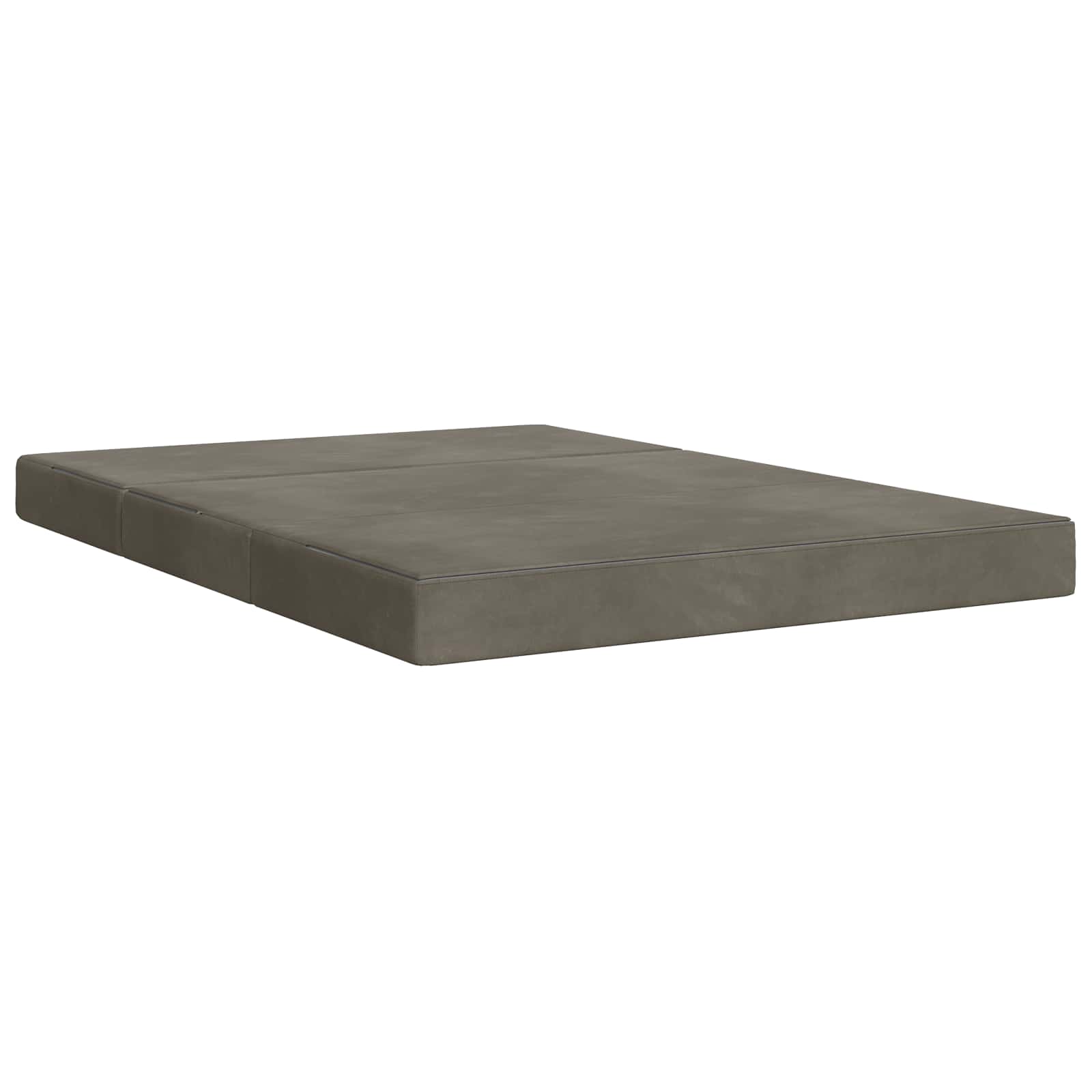 Divano Letto Pieghevole 120 x 67 x 45 cm Grigio Chiaro | homemem39