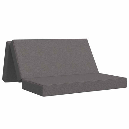 Divano Letto Pieghevole 140 x 67 x 45 cm Grigio Chiaro | homemem39