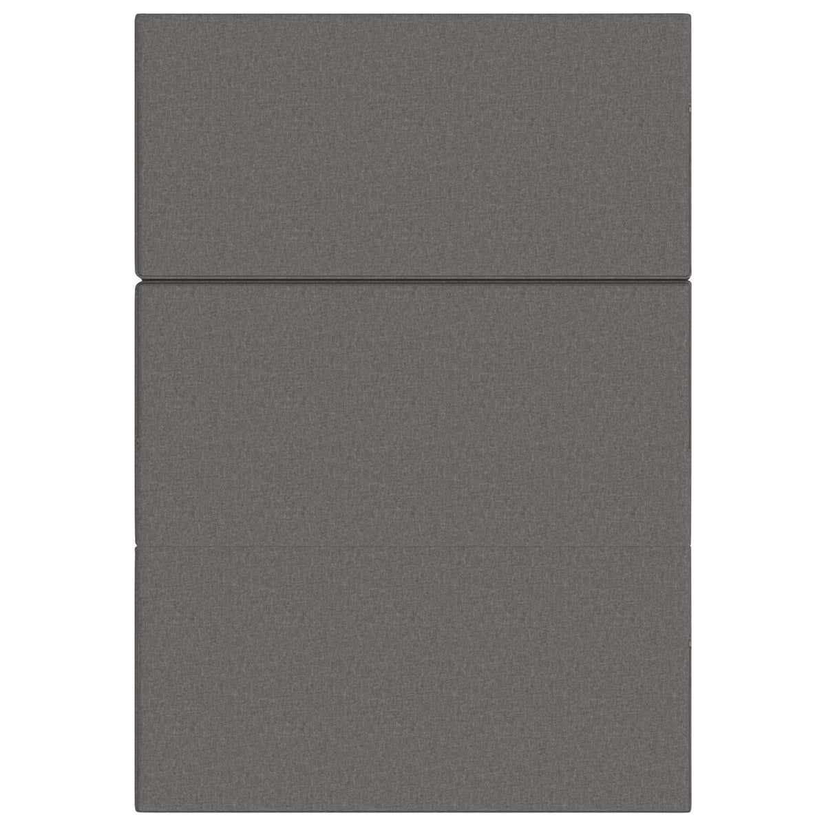 Divano Letto Pieghevole 140 x 67 x 45 cm Grigio Chiaro